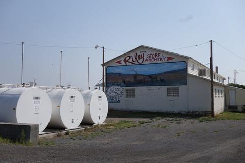 Riley general store, back.