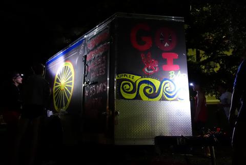Painted trailer