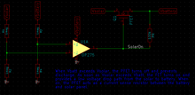 The low-voltage disconnect circuit.